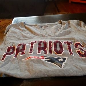 Women's X-large New England Patriots short sleeve t-shirt